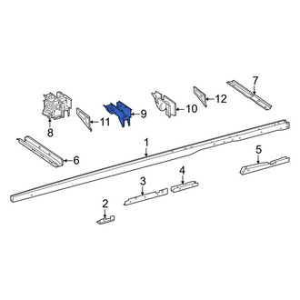 Mercedes-Benz OE - Right Body C-Pillar Bracket