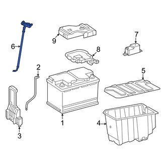Mercedes-Benz OE - Battery Cable
