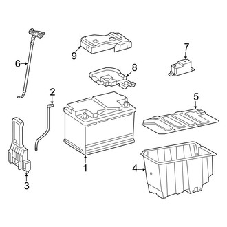 Mercedes-Benz OE - Electrical - Battery (Conventional)