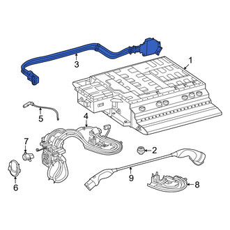 Mercedes-Benz OE - Battery Cable