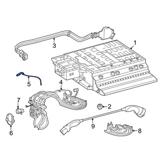 Mercedes-Benz OE - Battery Ground Strap