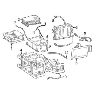Mercedes-Benz OE - Battery Ground Strap