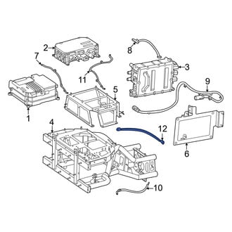 Mercedes-Benz OE - Battery Ground Strap