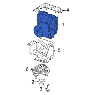 Mercedes-Benz OE - ABS Hydraulic Assembly