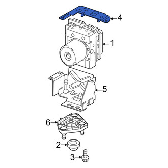 Mercedes-Benz OE - Upper ABS Modulator Bracket
