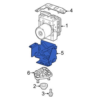 Mercedes-Benz OE - ABS Modulator Bracket