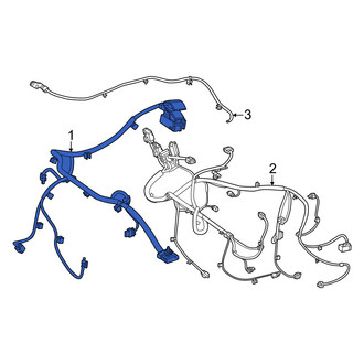 Mercedes-Benz OE - Hybrid Electric Motor Wiring Harness