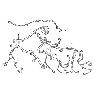 Mercedes-Benz OE - Electrical - Wiring Harness
