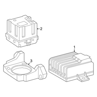 Mercedes-Benz OE - Electrical Components (Sound Generator)