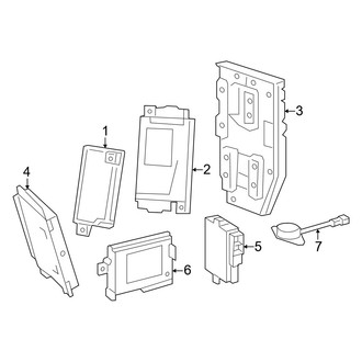 Mercedes-Benz OE - Electrical Components (Control Modules)