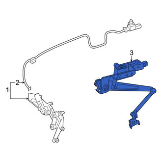 Mercedes-Benz OE - Rear Headlight Level Sensor