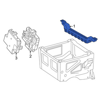 Mercedes-Benz OE - Upper Fuse Box Bracket