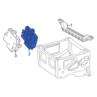 Mercedes-Benz OE - Front Left Fuse Box
