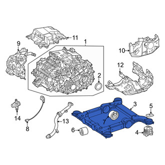 Mercedes-Benz OE - Rear Suspension Subframe Crossmember