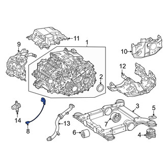 Mercedes-Benz OE - Hybrid Electric Motor Wiring Harness
