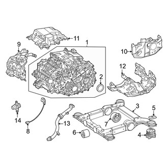 Mercedes-Benz OE - Electrical Components (Rear Drive Unit)