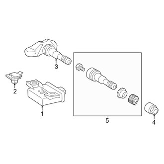 Mercedes-Benz OE - Electrical - Tire Pressure Monitor Components