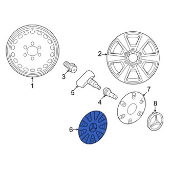 Mercedes-Benz OE - Wheel Cover