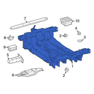 Mercedes-Benz OE - Rear Suspension Subframe Crossmember