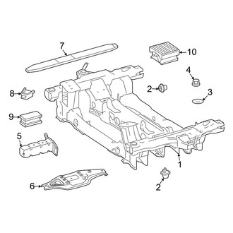Mercedes-Benz OE - Front Suspension - Suspension Mounting
