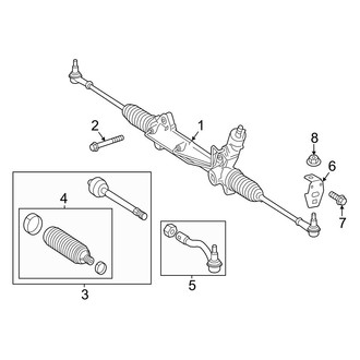 Mercedes-Benz OE - Steering Gear & Linkage