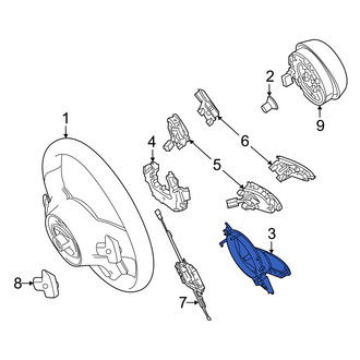 Mercedes-Benz OE - Steering Wheel Trim