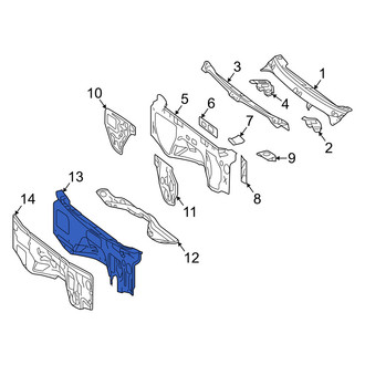 Mercedes-Benz OE - Front Sound Absorber