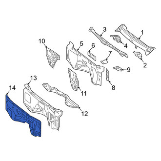 Mercedes-Benz OE - Front Engine Compartment Insulation