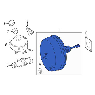 Mercedes-Benz OE - Power Brake Booster