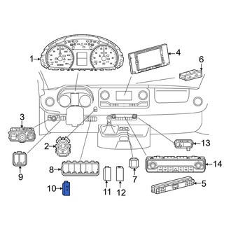 Mercedes-Benz OE - Back Up Alarm Switch