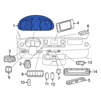 Mercedes-Benz OE - Instrument Cluster