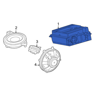 Mercedes-Benz OE - Radio Control Unit