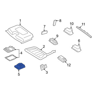 Mercedes-Benz OE - Upper Overhead Console