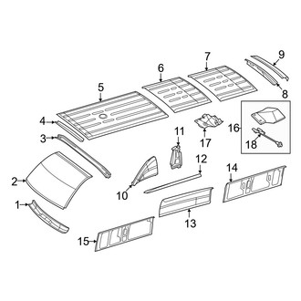 Mercedes-Benz OE - Roof & Components (High Roof)