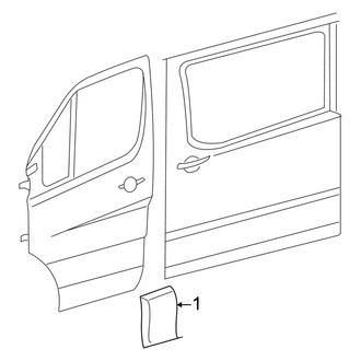 Mercedes-Benz OE - Pillars, Rocker & Floor - Exterior Trim