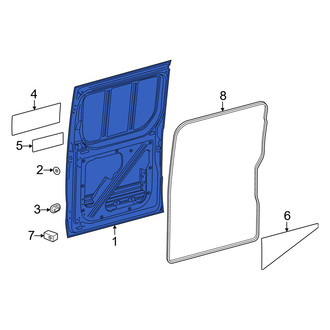 Mercedes-Benz OE - Right Door Shell