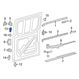 Mercedes-Benz OE - Door Edge Guard