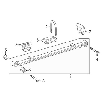 Mercedes-Benz OE - Rear Suspension - Suspension Components