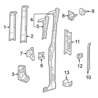 Mercedes-Benz OE - Rear Body & Floor - Rear Body