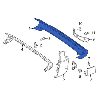 Mercedes-Benz OE - Rear Bumper Cover