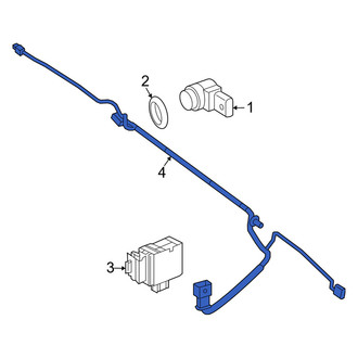 Mercedes-Benz OE - Rear Parking Aid System Wiring Harness