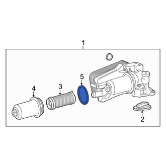 Mercedes-Benz OE - Transmission Filter Housing O-Ring