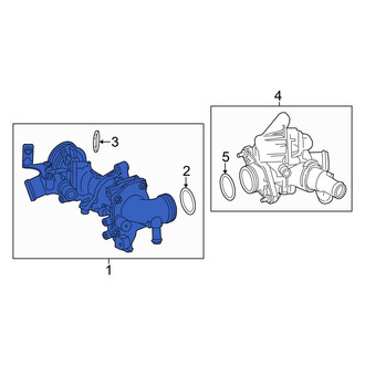 Mercedes-Benz OE - Engine Water Pump