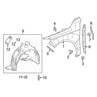 Mercedes-Benz OE - Fender & Components