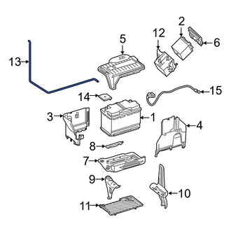 Mercedes-Benz OE - Battery Cable