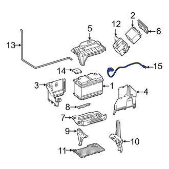 Mercedes-Benz OE - Battery Cable