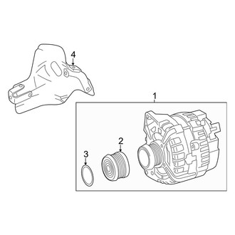 Mercedes-Benz OE - Electrical - Alternator