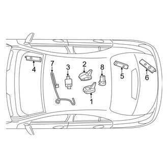 Mercedes-Benz OE - Electrical - Antenna