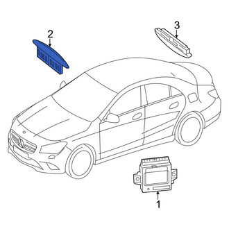 Mercedes-Benz OE - Front Parking Aid System Speaker