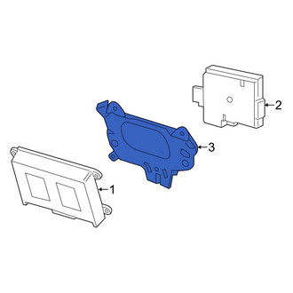 Mercedes-Benz OE - Mobile Phone Control Module Bracket